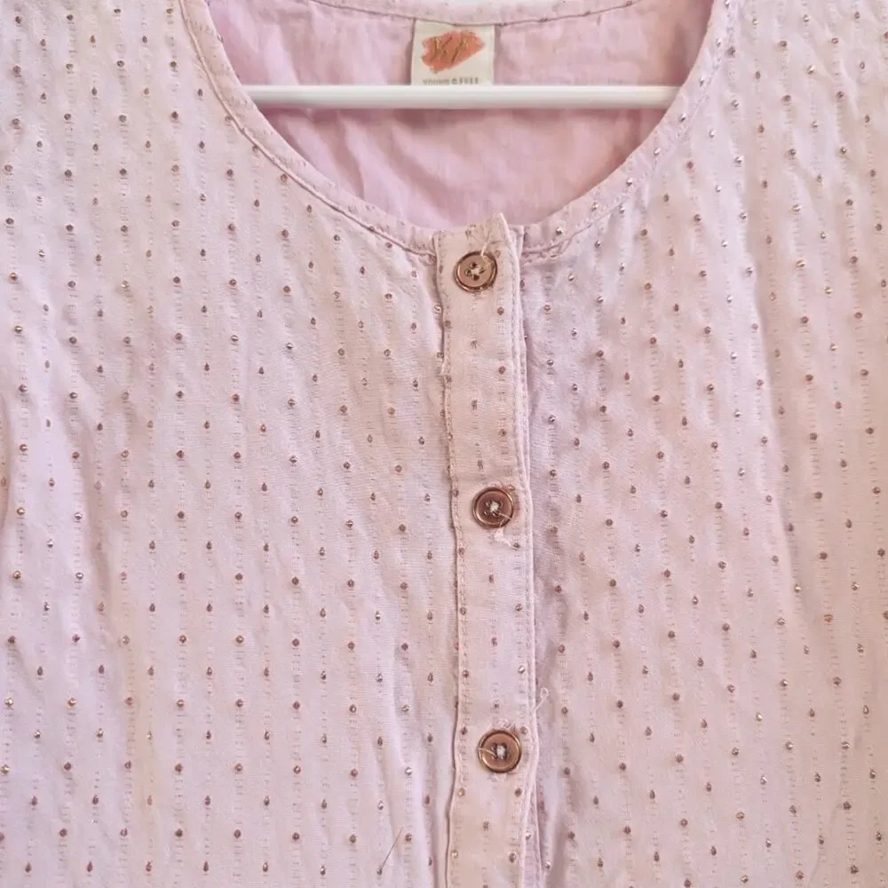 Young & Free Pink Dress Girls 10-11 Years Girly
